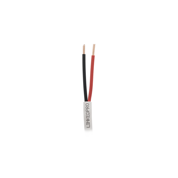 Bobina de Cable 305 Metros (1000 Pies): 6 x 22 AWG, Color Blanco, CMR,