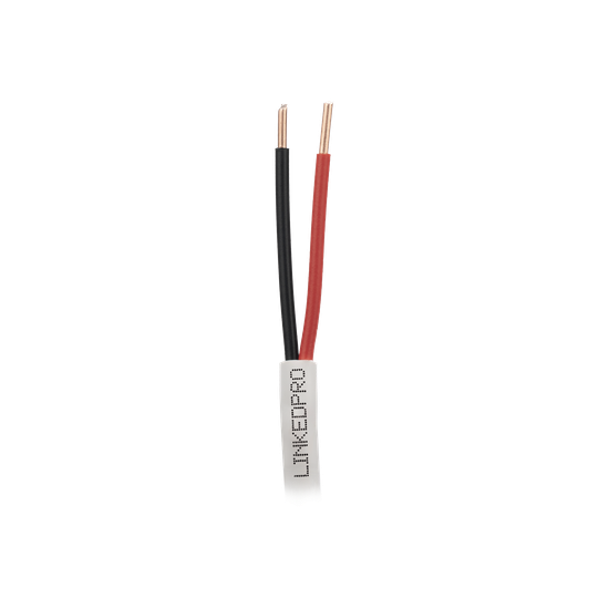 Bobina de Cable 305 Metros (1000 Pies): 6 x 22 AWG, Color Blanco, CMR,