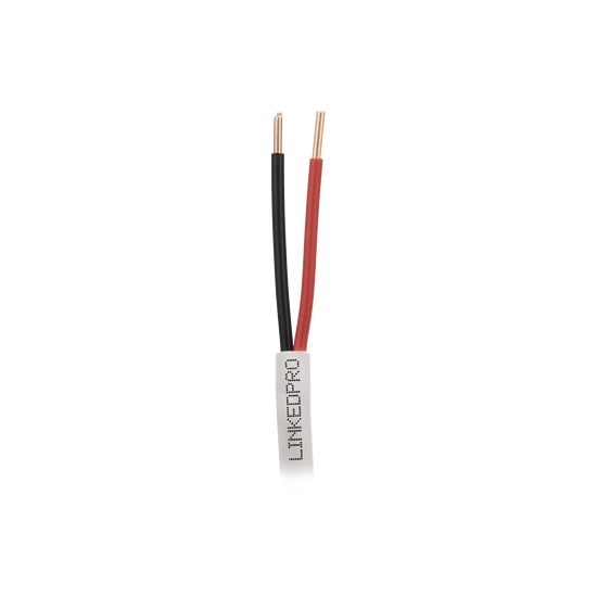 Bobina de Cable 305 Metros (1000 Pies): 6 x 22 AWG, Color Blanco, CMR,