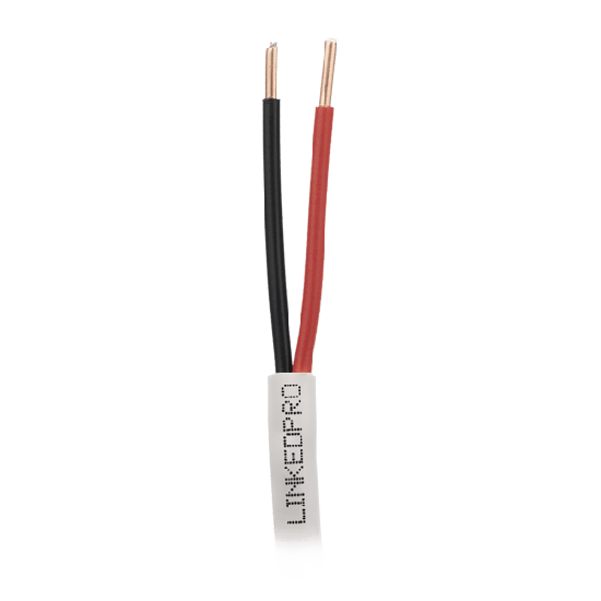 Bobina de Cable 305 Metros (1000 Pies): 6 x 22 AWG, Color Blanco, CMR,