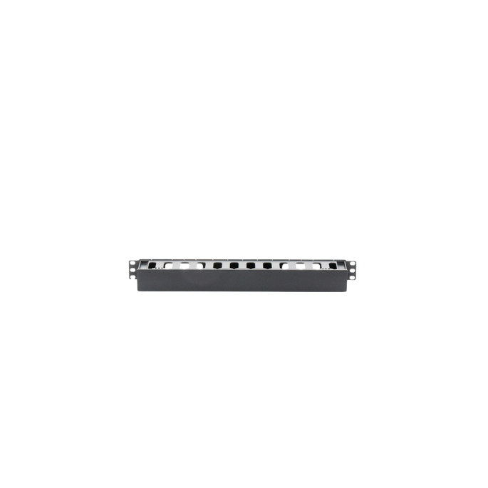 Organizador de Cables Horizontal de 1U para Rack de 19", Fabricado en