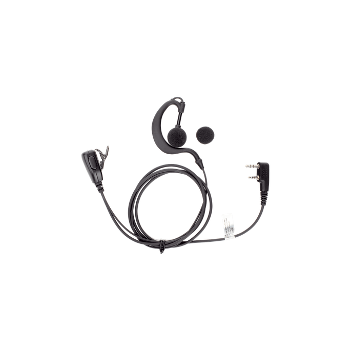 Micrófono-Audífono Profesional / Gancho Ajustable Tipo G / PTT de Sola