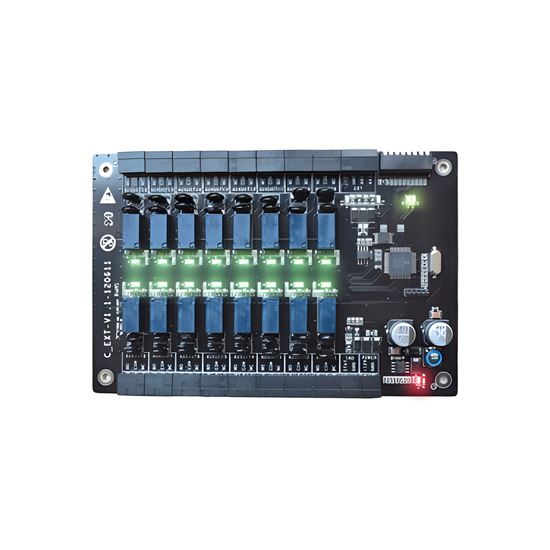 Expansor de Relevadores / 16 Canales / RS-485 / UTP Cat5 / 12VCC / 58