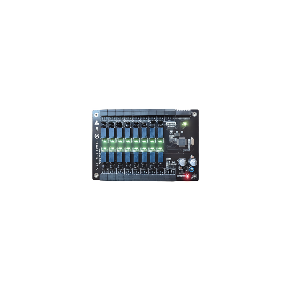 Expansor de Relevadores / 16 Canales / RS-485 / UTP Cat5 / 12VCC / 58