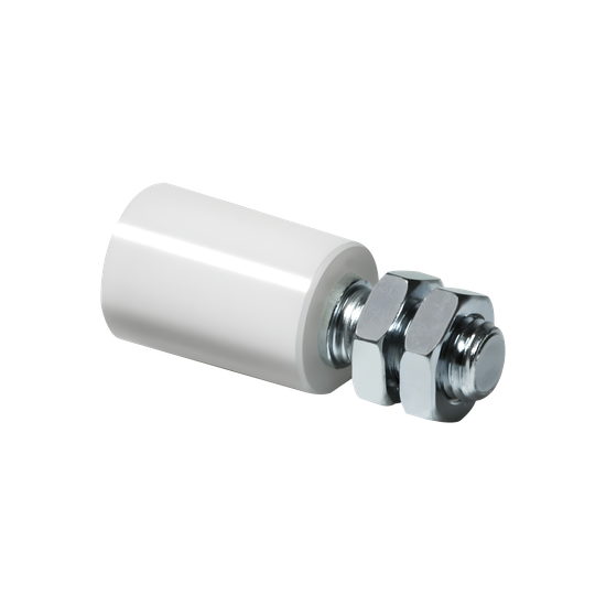 Rodillo de Deslizamiento / Cuerpo Acero Galvanizado / Rodillo Nylon 42