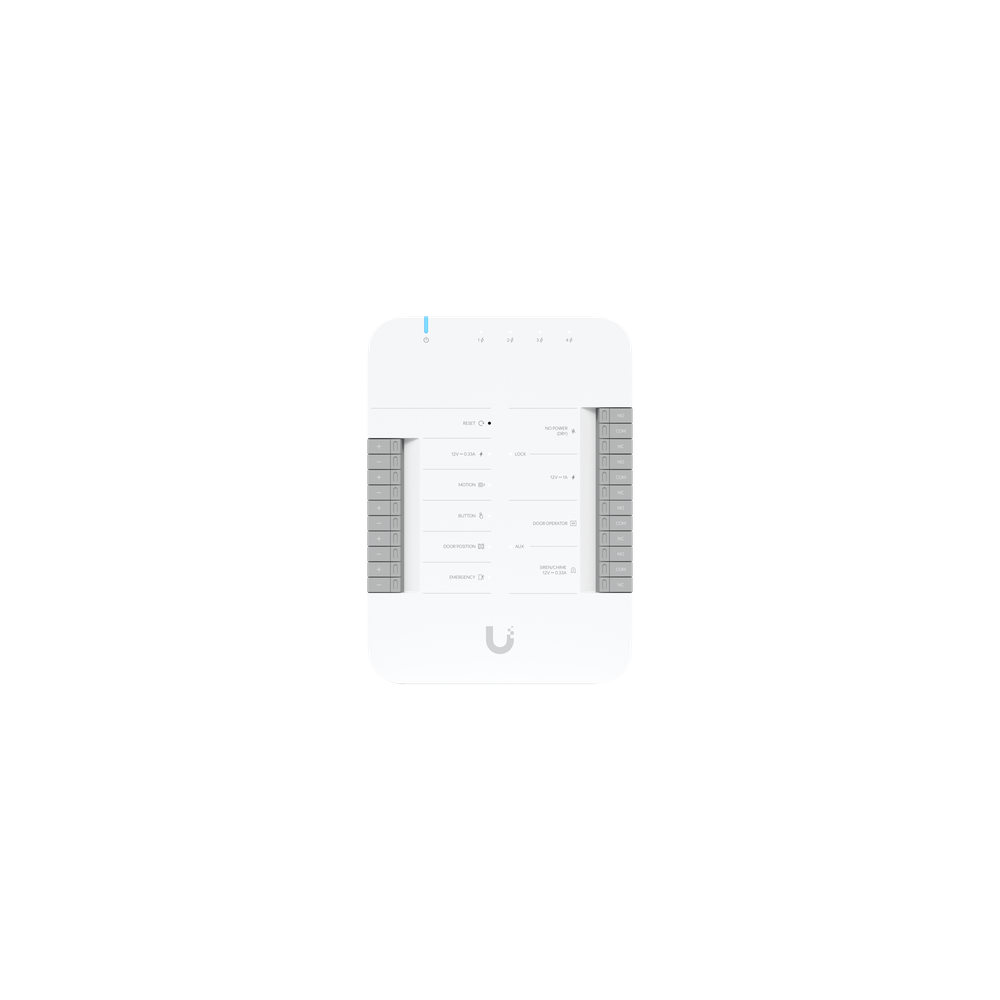 Controlador de Acceso IP / 2 Lectores / 2 Cámaras / 5 Puertos Gigabit