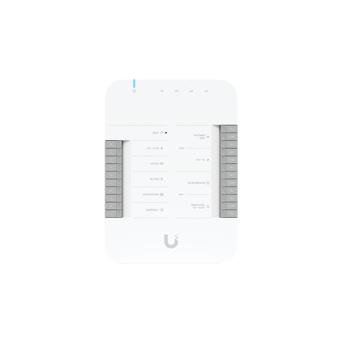 Controlador de Acceso IP / 2 Lectores / 2 Cámaras / 5 Puertos Gigabit