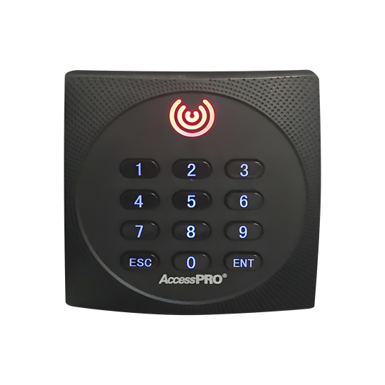 Lector de Proximidad con Teclado / 125 kHz / Wiegand 26 bits / Exterio