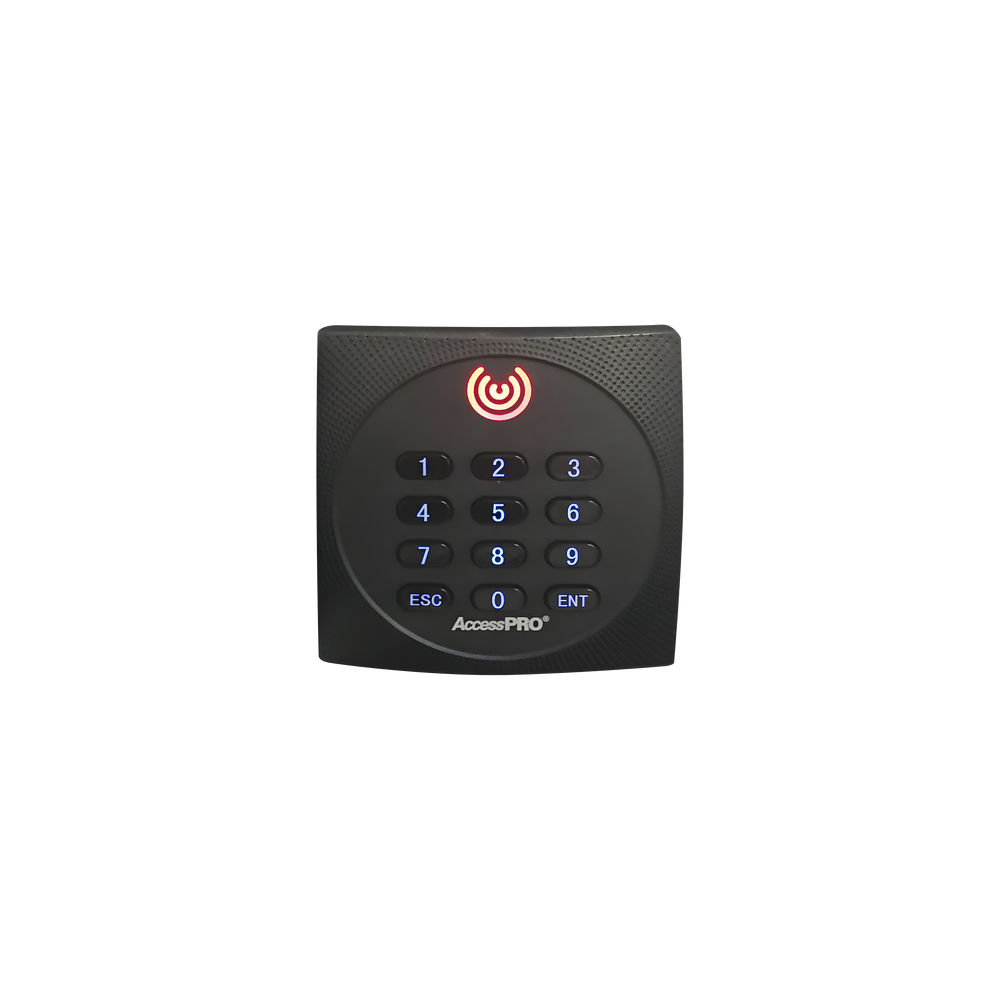 Lector de Proximidad con Teclado / 125 kHz / Wiegand 26 bits / Exterio