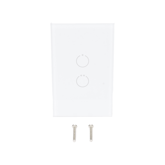(ZWAVE) Interruptor On/Off panel táctil touch inalámbrico Zwave Plus 2
