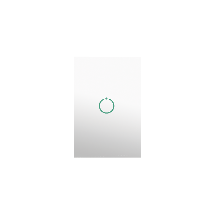 (ZWAVE) Interruptor On/Off panel táctil touch inalámbrico Zwave Plus 1