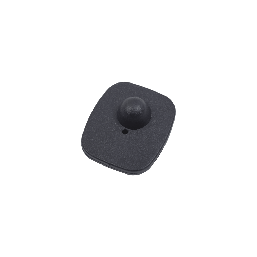 Etiqueta RF para ropa / 8.2 MHz / 70 x 58 mm / 160 cm detección / Negr