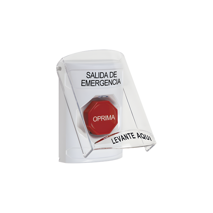 Botón Multipropósito / Texto Salida de Emergencia / Llave para Restabl