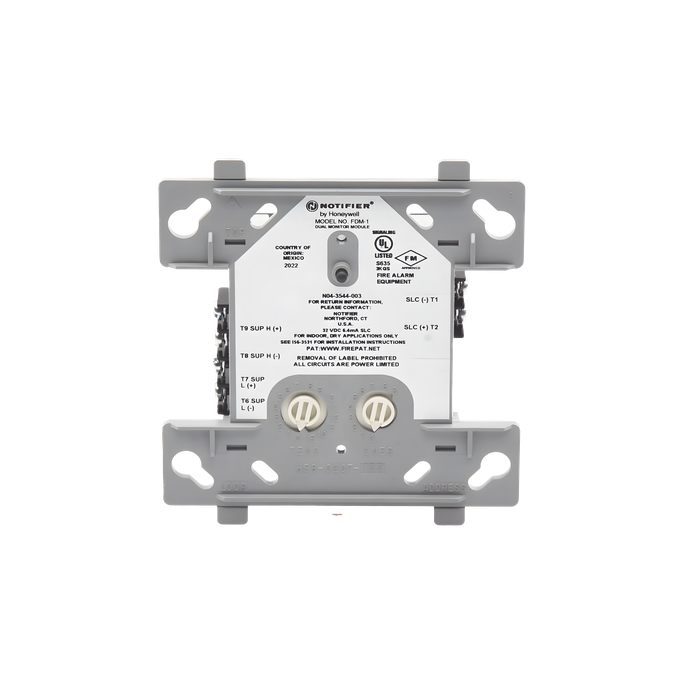 Módulo Monitor Dual Direccionable / 2 Circuitos IDC Clase B / Autoasig