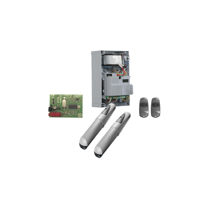 Kit de operadores para puertas abatibles / 3 m (9.8 ft) / 500 kg / 24V