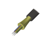 Cable de Fibra Óptica de 12 Hilos, Interior/Exterior, Tight Buffer, No