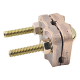 Conector Antivandalico de Varilla 5/8" a Cable Calibre 4 (Cuatro) a 3/