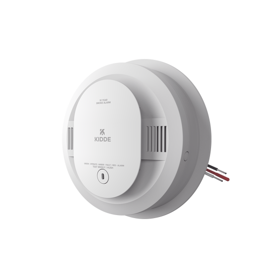Detector de Humo Compacto Fotoelectrico Autonomo | 120VCA Respaldo Bat