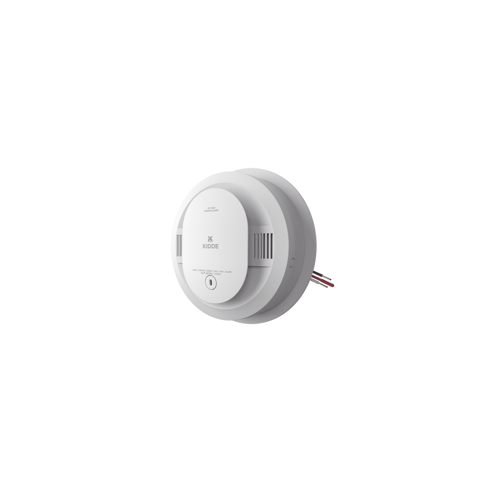 Detector de Humo Compacto Fotoelectrico Autonomo | 120VCA Respaldo Bat