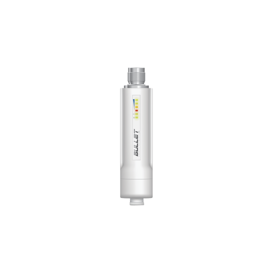 Radio airMAX Bullet-M2HP, hasta 100 Mbps, frecuencia de 2 GHz (2412 -