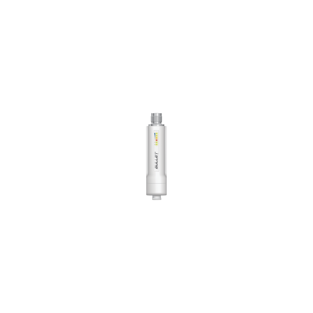 Radio airMAX Bullet-M2HP, hasta 100 Mbps, frecuencia de 2 GHz (2412 -