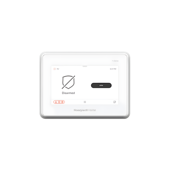 Panel de Alarma con Pantalla Táctil / 7 Pulgadas / 127 Zonas Inalámbri