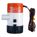 Bomba de Achique Sumergible / 500 GPH (1893 LPH) / 12V CD / Anti-Airlo