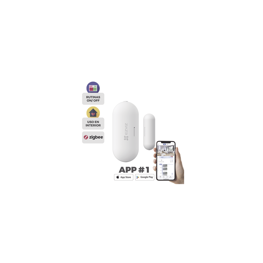 Contacto Magnético Inalambrico / Para Hub CS-A3 / Compatible con Kit d
