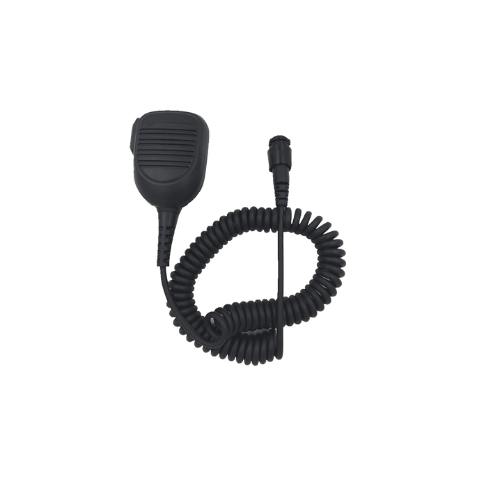 Micrófono para Radio Móvil / Conector Redondo Multipolo / IP54 / Cable