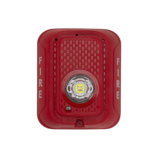 Lámpara LED Estroboscópica / Montaje en Pared / Color Rojo / Nivel de