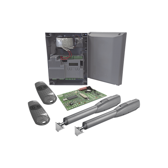 Kit de Operadores para Puertas Abatibles / 5 m (16.4 ft) / 400 kg / 24