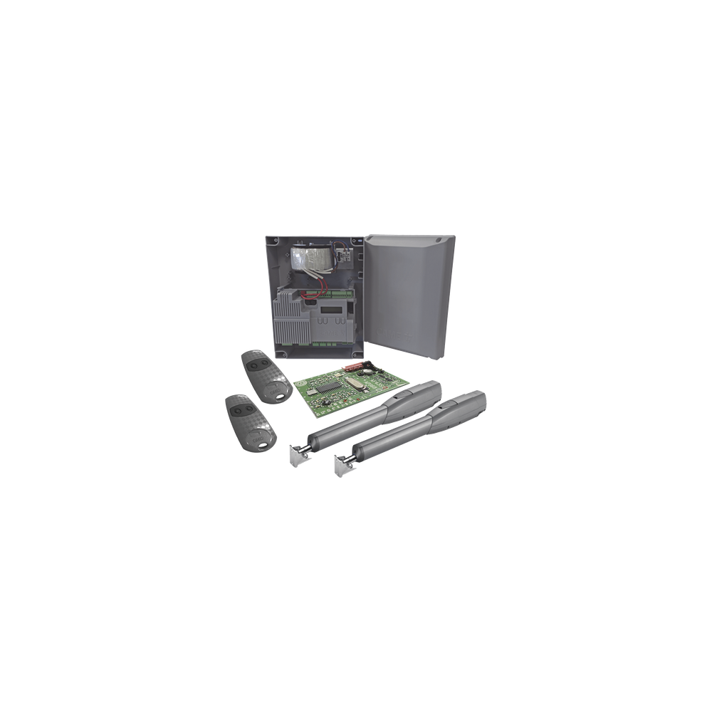 Kit de Operadores para Puertas Abatibles / 5 m (16.4 ft) / 400 kg / 24