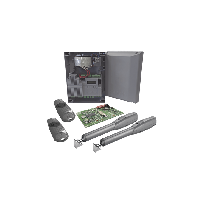 Kit de Operadores para Puertas Abatibles / 5 m (16.4 ft) / 400 kg / 24