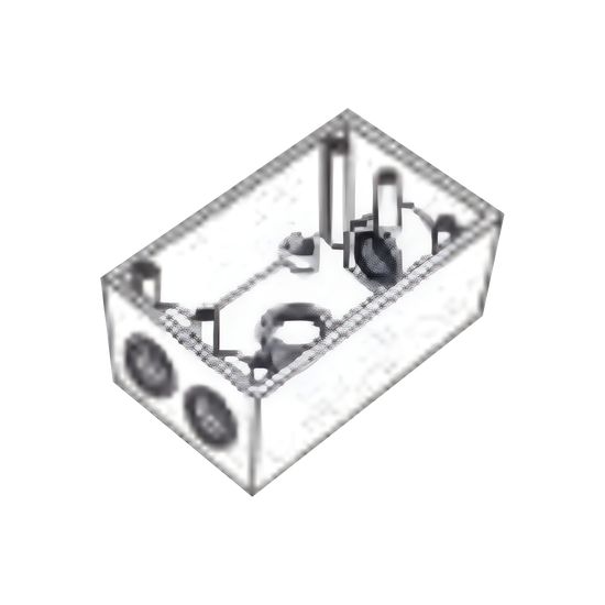 Caja Condulet FS / 3/4" (19.05 mm) / 4 Bocas / Aluminio Fundido a Pres