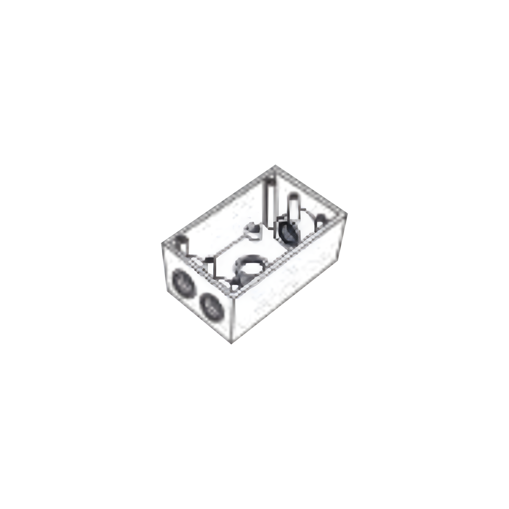 Caja Condulet FS / 3/4" (19.05 mm) / 4 Bocas / Aluminio Fundido a Pres