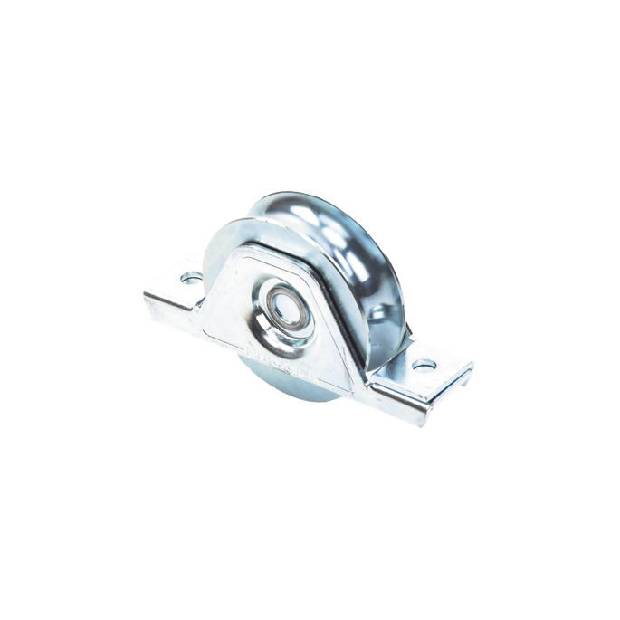 Rueda para Puerta Corrediza / 8 cm / Acero Galvanizado / Carga 180 kg