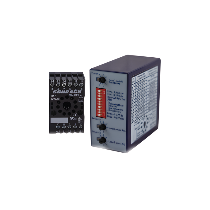 Sensor de Masa para Barreras / Doble Canal / 12-24 VAC/VCC / IP40 / -3