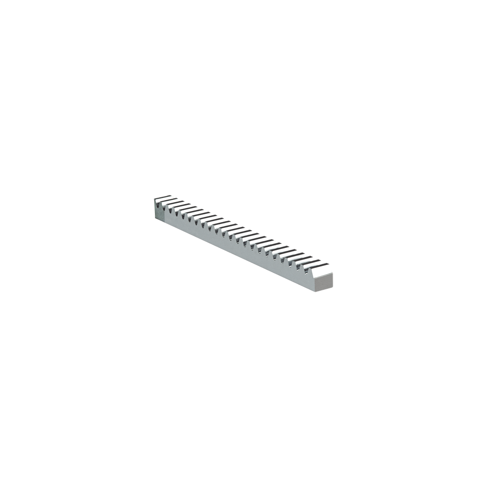Cremallera de Acero / 2 m (6.6 ft) de Longitud / Módulo 4 / Carga 3000
