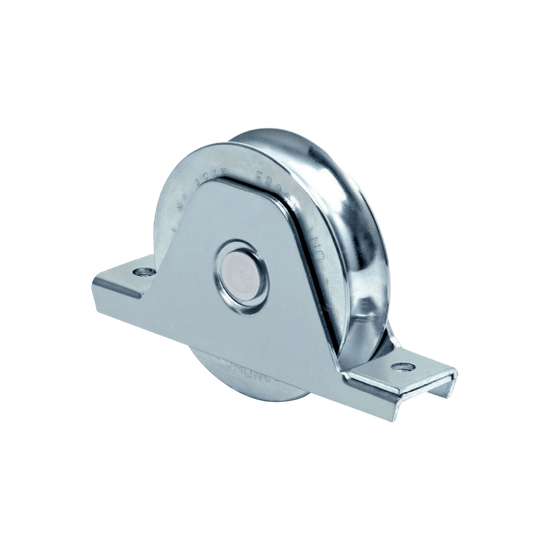Rueda para Puerta Corrediza / 10 cm / Capacidad 380 kg / Acero Galvani