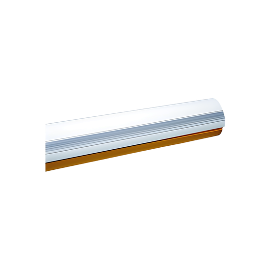 Mástil Semi-Tubular / Aluminio Lacado Blanco / 4 m (13.1 ft) / Perfil