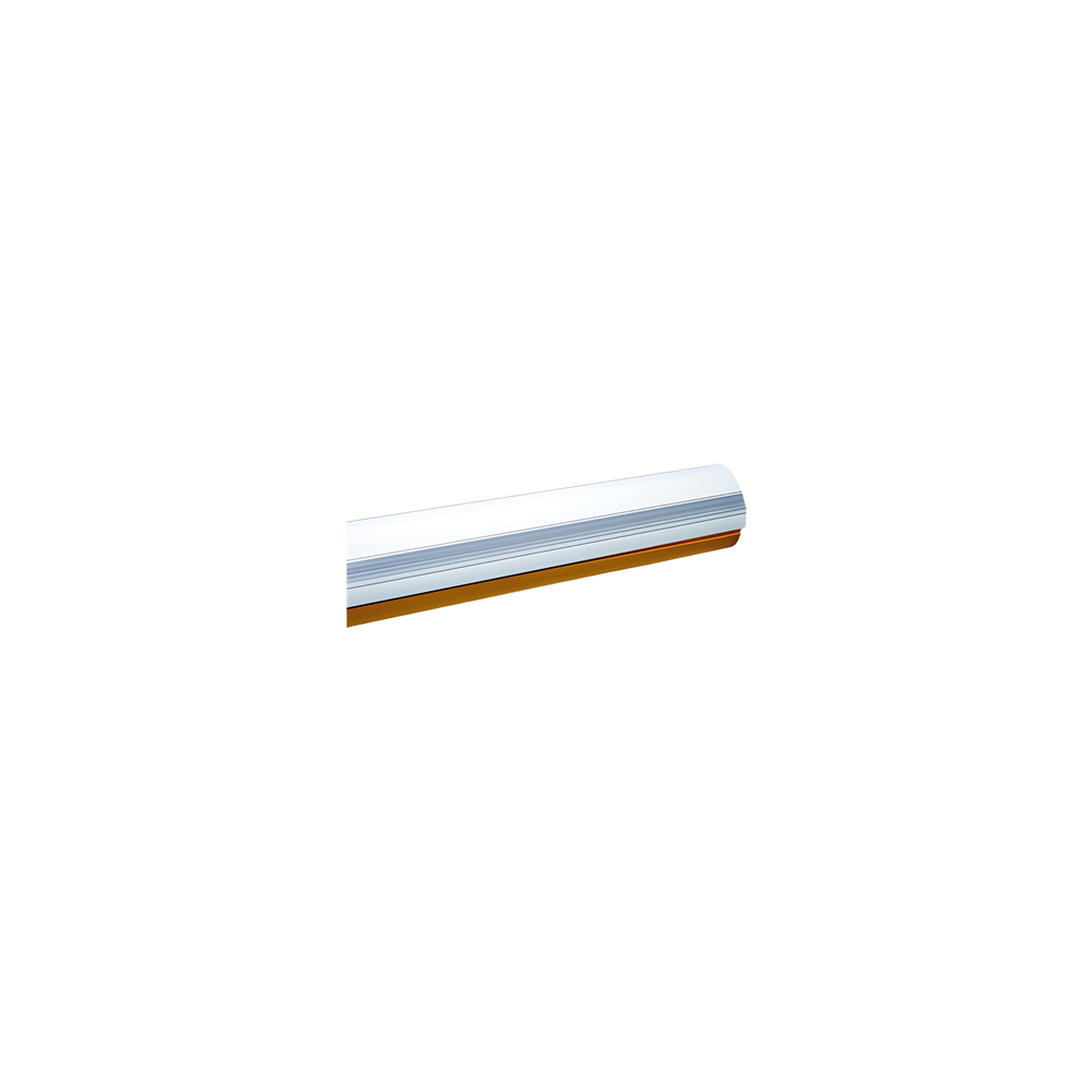 Mástil Semi-Tubular / Aluminio Lacado Blanco / 4 m (13.1 ft) / Perfil