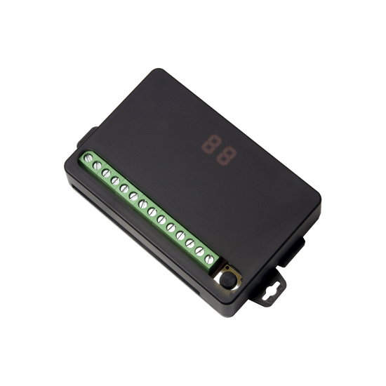 Receptor RF de 4 Canales / Alcance 80 m (262 ft) / Pulso Temporizado 0
