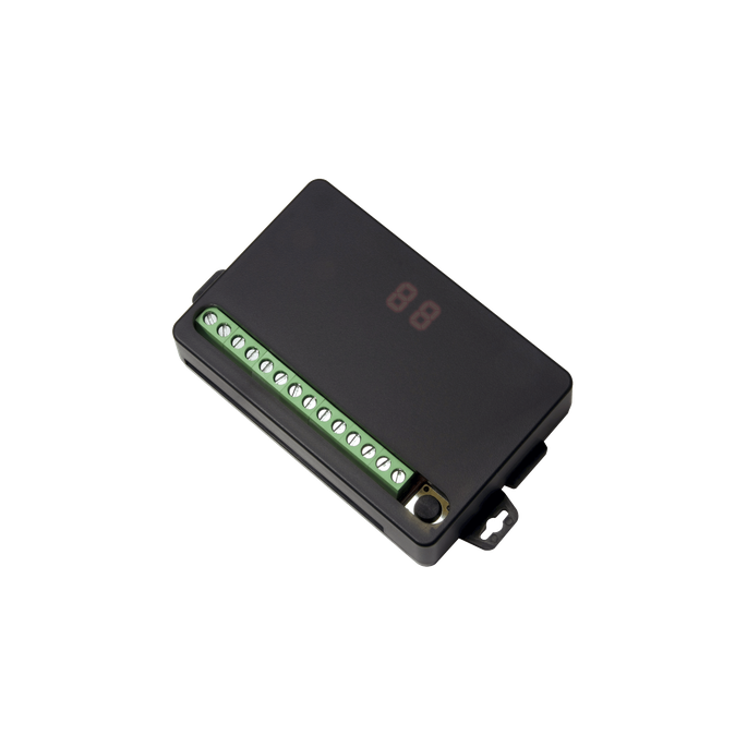 Receptor RF de 4 Canales / Alcance 80 m (262 ft) / Pulso Temporizado 0