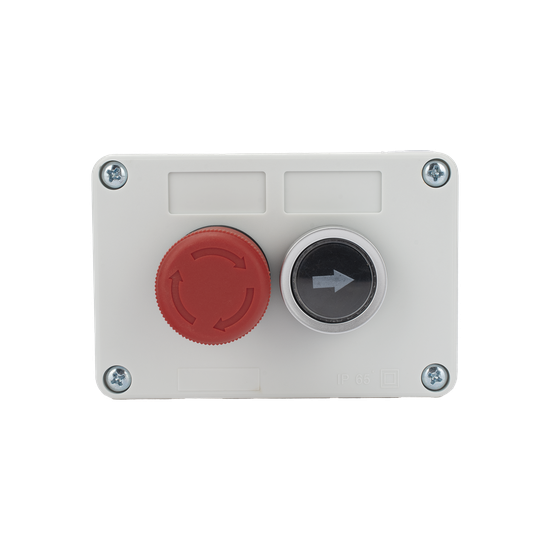 Botonera de Control / Doble Canal / IP40 / Contactos NC/NO / -20 a 50