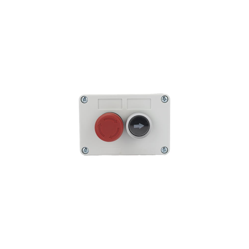 Botonera de Control / Doble Canal / IP40 / Contactos NC/NO / -20 a 50
