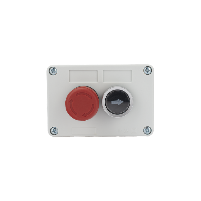 Botonera de Control / Doble Canal / IP40 / Contactos NC/NO / -20 a 50