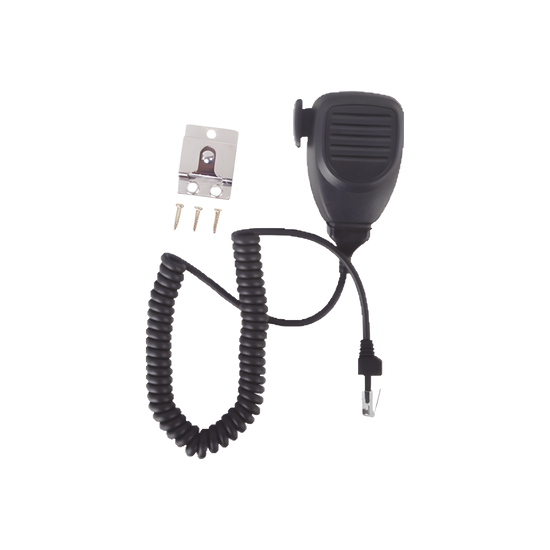 Micrófono para Radio Móvil / 6 Pines / Voltaje 1V a 10V / Base con Tor