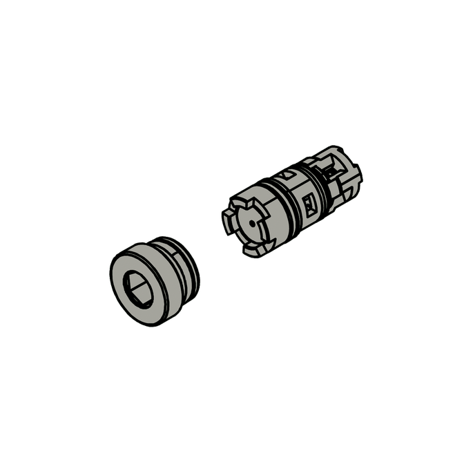 Válvula de aspiración / Compatible con actuadores serie 400, 422, 450
