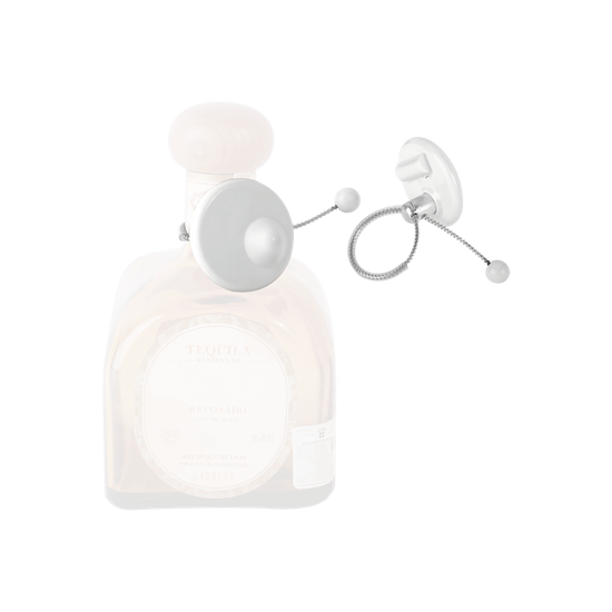 Tags RF para Botellas / 8.2 MHz / 50x33 mm / Alcance 140-160 cm / Gris