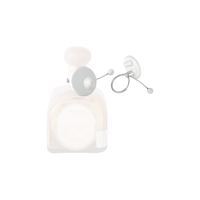 Tags RF para Botellas / 8.2 MHz / 50x33 mm / Alcance 140-160 cm / Gris